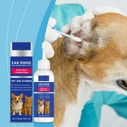 ECODDDE 120ml Pet Ear Cleanser – Anti-Inflammatory, Wax \u0026 Odor Removal